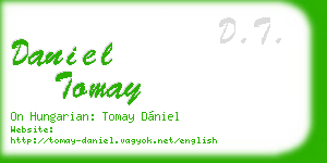 daniel tomay business card